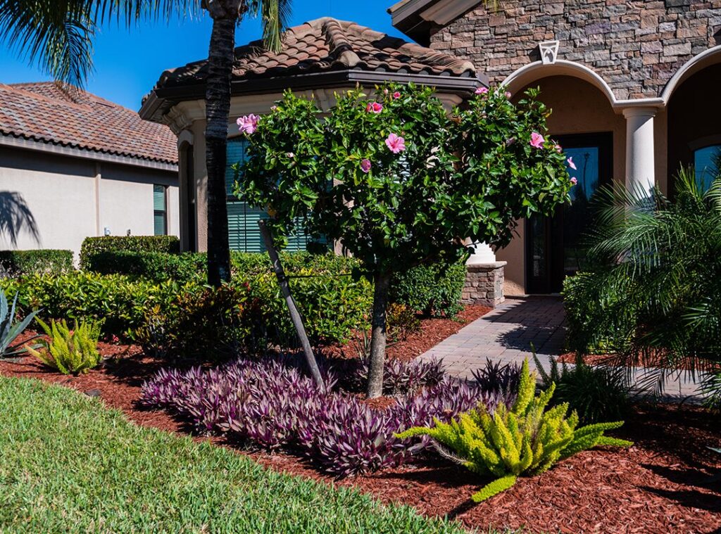 Beautiful exterior of a Palm Beach Gardens property, maintained by Tidal Home Watch.