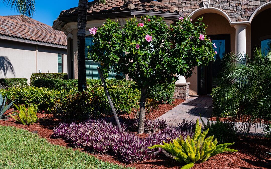 Beautiful exterior of a Palm Beach Gardens property, maintained by Tidal Home Watch.